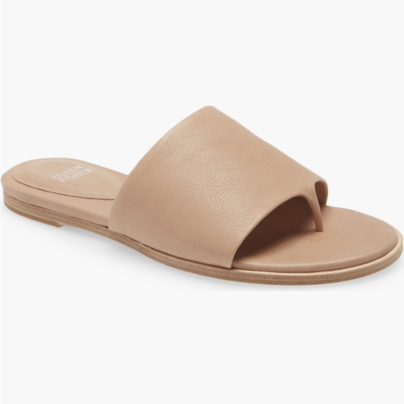 Eileen Fisher Edge Slide Sandal in Barley; Size 8; Includes Box and Dust Bag - Picture 15 of 15